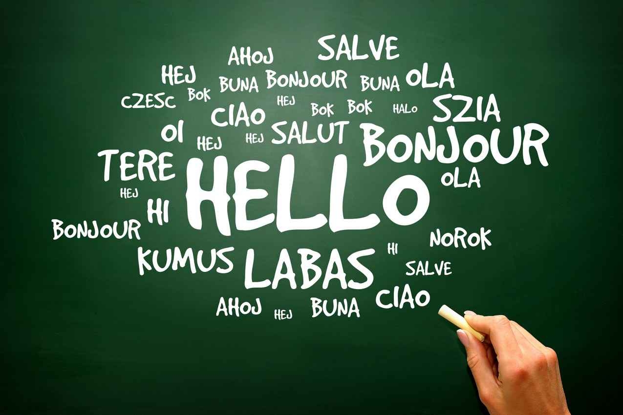 Здравствуйте на различных языках